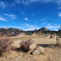 Estes Valley Dog Park - Have to walk outside the dog park