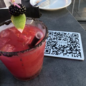 The Fifth - Blackberry margarita - Cocktail Bars Near Me - Anaheim, California
