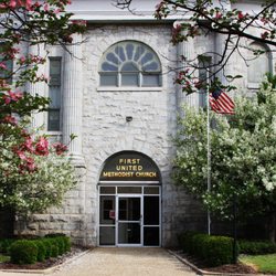 First Church - Williamsport - Exterior Front of First Evangelical Center (FEC) Building (Fountain Entrance)