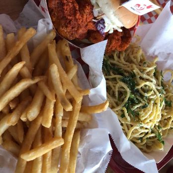 Wing Ferno - Chicken Sandwich Combo and Garlic Noodles - Chicken Wings Near Me - Gardena, California Wing Ferno - Chicken Sandwich Combo and Garlic Noodles - Chicken Wings Near Me - Gardena, California