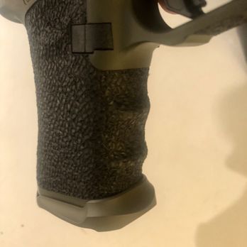 Immersed FX Hydrographics & Cerakote - Front side of Zev Tech pro magwell matching O.D. green frame - Graphic Design Near Me - Upland, California Immersed FX Hydrographics & Cerakote - Front side of Zev Tech pro magwell matching O.D. green frame - Graphic Design Near Me - Upland, California