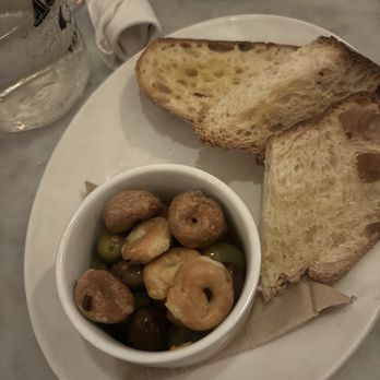 Terroni - Bread, olives and great round crackers - Italian Near Me - Los Angeles, California