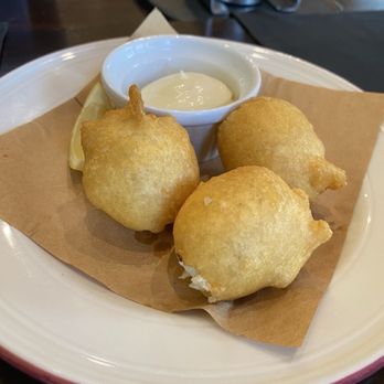 La Petite Grocery - Blue Crab Beignets - excellent! - French Near Me - New Orleans, Louisiana
