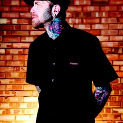 Toxico - Mens Black short sleeve shirt
