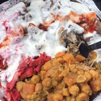 Big Red Halal - Combo meal with chick peas and potatoes - Afghan Near Me - Springfield, Virginia Big Red Halal - Combo meal with chick peas and potatoes - Afghan Near Me - Springfield, Virginia