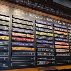 BJ's Restaurant & Brewhouse - Current Craft Draft Beer Taps Menu