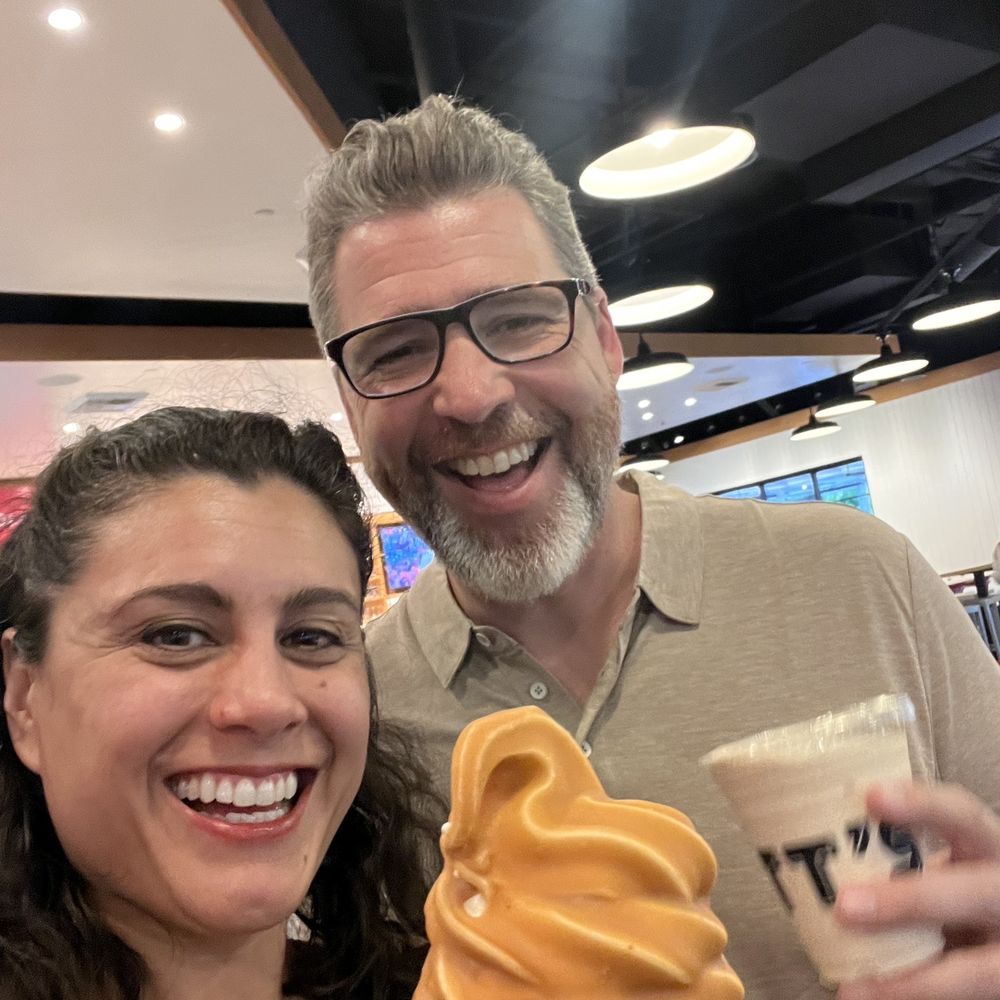 Gott's Roadside - Butterscotch soft serve cone and shake! - American Near Me - Greenbrae, California