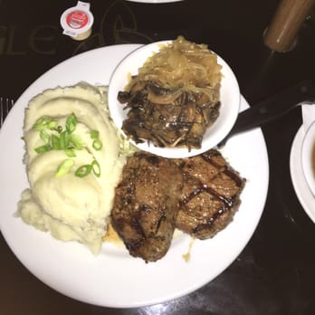 The Old Triangle Irish Alehouse - Steak n Steak with mashed and onions & mushrooms. - Irish Near Me - Sydney, Nova Scotia The Old Triangle Irish Alehouse - Steak n Steak with mashed and onions & mushrooms. - Irish Near Me - Sydney, Nova Scotia