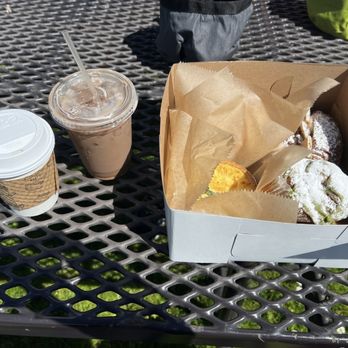 Fuji Bakery - Hojicha and iced mocha, bakery items packed to go - Bakeries Near Me - Seattle, Washington Fuji Bakery - Hojicha and iced mocha, bakery items packed to go - Bakeries Near Me - Seattle, Washington