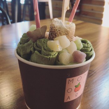 Momotaro - Matcha rolled ice cream - Desserts Near Me - State College, Pennsylvania