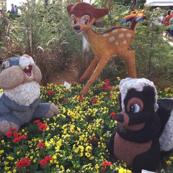 Bambi's Butterfly House - Bambi, Thumper, and Flower. - Botanical Gardens Near Me - Orlando, Florida
