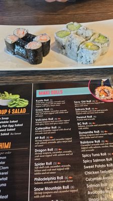 Menu photo 2 Yamato Sushi Waite Park, MN Menu photo 2 Yamato Sushi Waite Park, MN