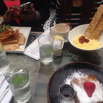 Hotel Chantelle - Truffle grilled cheese, scrambled egg crostini & stuffed french toast - Cocktail Bars Near Me - New York, New York