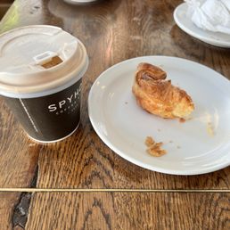 Carmelo and a Kouign Aman Carmelo and a Kouign Aman