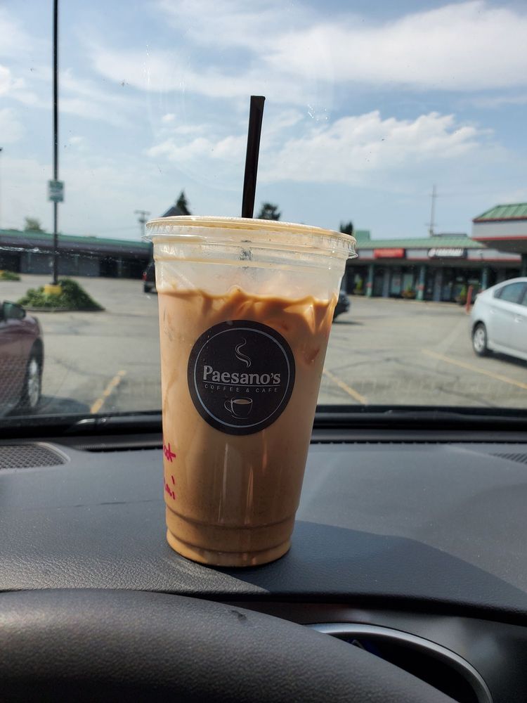Paesano's Coffee & Cafe - Hwy 2 Logo