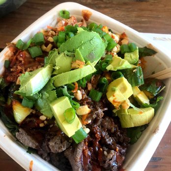 Bul Box - Build Your Own bowl! Added my own avocado on top (since I got take-out) - Salad Near Me - Morrisville, North Carolina