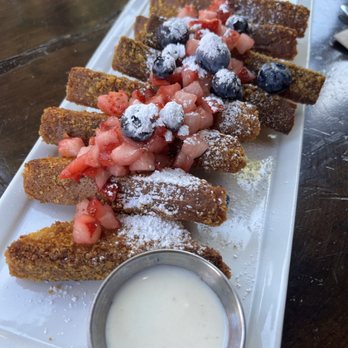 Blu Jam Cafe - crunchy french toast - Breakfast & Brunch Near Me - Los Angeles, California Blu Jam Cafe - crunchy french toast - Breakfast & Brunch Near Me - Los Angeles, California