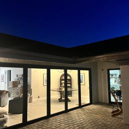 LaCantina bifold window. LaCantina bifold window.