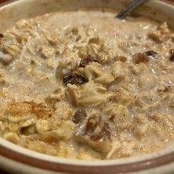 Theo's Coffee House - Very special oatmeal to start the day.