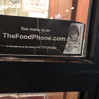 Domenico's - a sign on the door of a restaurant - Italian Near Me - Levittown, New York