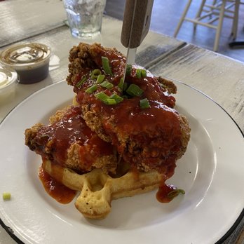 The Rooster - Buttermilk Fried Chicken and Waffles - American Near Me - Naples, Florida
