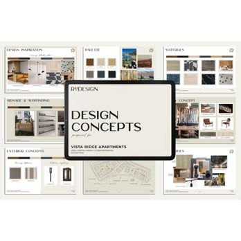Studio 23 - Design presentation created for ReDesign, including branding, signage, materials, and color palette. - Graphic Design Near Me - Orange, California Studio 23 - Design presentation created for ReDesign, including branding, signage, materials, and color palette. - Graphic Design Near Me - Orange, California