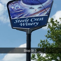Steele Crest Winery - Stop 5 of 6 on our winery tour!