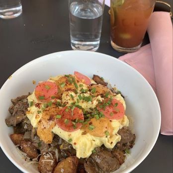 Pinky’s - Brunch Bowl Lamb Papas - Mediterranean Near Me - Richmond, Virginia