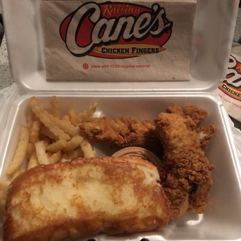 Raising Cane's Chicken Fingers - 3 piece combo - Fast Food Near Me - Henderson, Nevada Raising Cane's Chicken Fingers - 3 piece combo - Fast Food Near Me - Henderson, Nevada