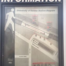RTD University DENVER Light Rail Station