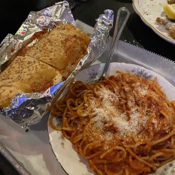 Liliana's Italian Kitchen - Chicken Parm Sandwich with Spaghetti W/ Tomato Basil side - Italian Near Me - St. Louis, Missouri