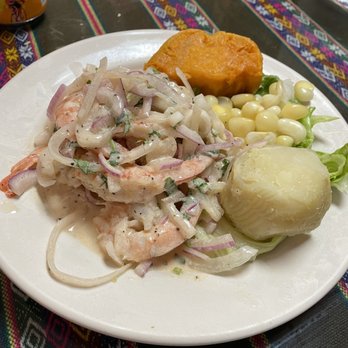 Taste of Peru - Shrimp ceviche - Peruvian Near Me - Chicago, Illinois Taste of Peru - Shrimp ceviche - Peruvian Near Me - Chicago, Illinois