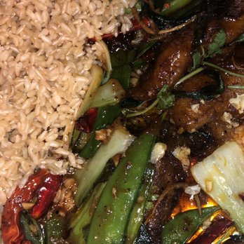 The Clever Koi - Szechuan Catfish with brown rice - Asian Fusion Near Me - Phoenix, Arizona
