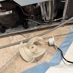 Prolific Appliance Repair - LG refrigerator fan replaced with fan blade
