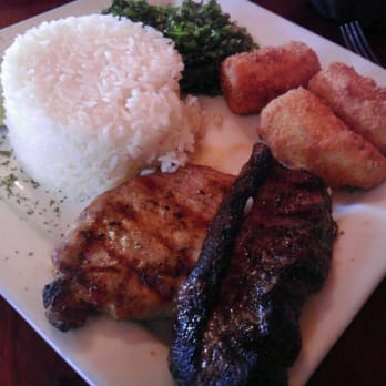 Rio 40 Restaurant - My hybrid plate of pork and steak - Brazilian Near Me - Toronto, Ontario Rio 40 Restaurant - My hybrid plate of pork and steak - Brazilian Near Me - Toronto, Ontario