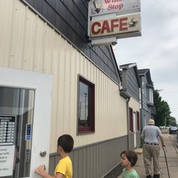 Exterior outside entrance of Whistle Stop Café - Outside - Hinckley, Minnesota Exterior outside entrance of Whistle Stop Café - Outside - Hinckley, Minnesota
