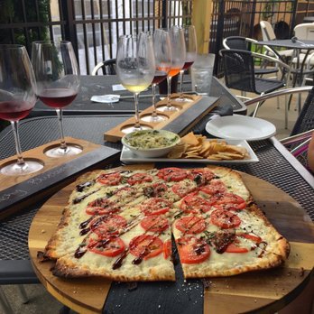 Corbin Farms Winery - Margarita 12" Flatbread Pizza & Spinach and Artichoke Dip - New American Near Me - Calera, Alabama Corbin Farms Winery - Margarita 12" Flatbread Pizza & Spinach and Artichoke Dip - New American Near Me - Calera, Alabama
