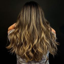 Ashley DeAngelis - Honey blonde balayage