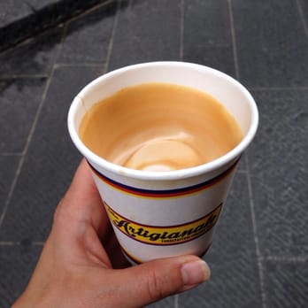 Ditta Artigianale - Flat white, almost half way down and still perfectly creamy. - Cafes Near Me - Florence, FI Ditta Artigianale - Flat white, almost half way down and still perfectly creamy. - Cafes Near Me - Florence, FI