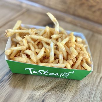 Tastea - Buttload'a Fries(Medium Kick)~ Seasoned fries are bomb, love the name he he! Level 2 "aka"Medium Kick wasn't spicy, including 5 year old! - Coffee & Tea Near Me - Sacramento, California
