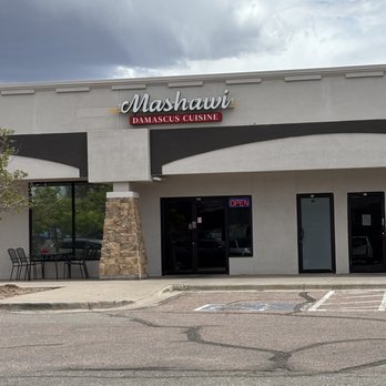 Mashawi Damascus Cuisine - Restaurant Exterior - Mediterranean Near Me - Castle Rock, Colorado