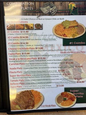 Menu photo 2 Taqueria Mexico Albuquerque, NM