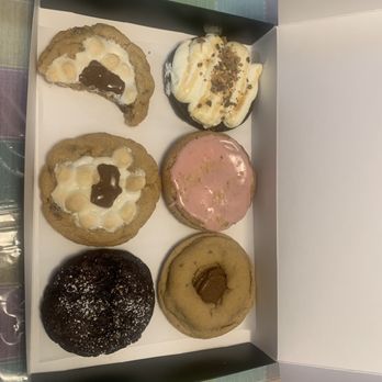 Crave Cookies - a variety of donuts in a box - Desserts Near Me - Spokane, Washington