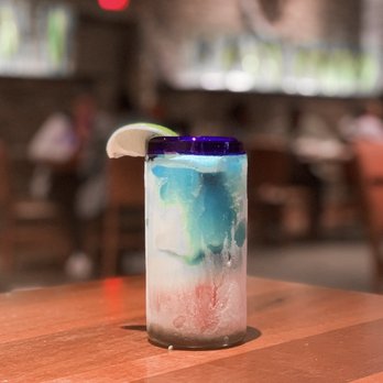 Abuelo's Mexican Restaurant - American Flag Margarita IG: @joyyeats - Mexican Near Me - Katy, Texas