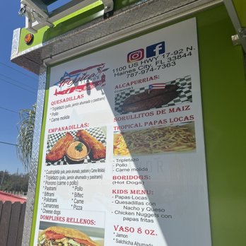 Tropical Flavor - a menu for a mexican restaurant - Puerto Rican Near Me - Haines City, Florida Tropical Flavor - a menu for a mexican restaurant - Puerto Rican Near Me - Haines City, Florida