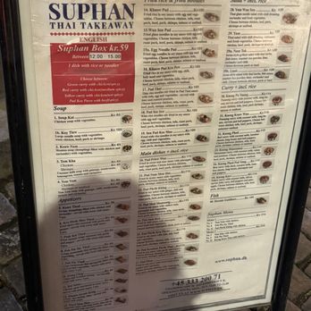 Suphan - Big menu - Thai Near Me - Copenhagen, 84