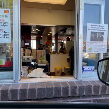 McDonald's - a view of a restaurant through a window - Burgers Near Me - Garner, North Carolina McDonald's - a view of a restaurant through a window - Burgers Near Me - Garner, North Carolina