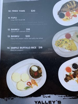 Menu photo 8 Yalleys African Restaurant Buffalo, NY Menu photo 8 Yalleys African Restaurant Buffalo, NY