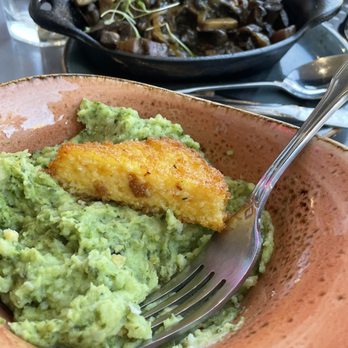 Casa Del Toro - Mashed potatoes- polenta mushrooms bringing up the rear - Latin American Near Me - Hayward, California Casa Del Toro - Mashed potatoes- polenta mushrooms bringing up the rear - Latin American Near Me - Hayward, California