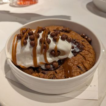 THE CHASTAIN - TC Chocolate Chip Cookie. $15. Black lava sea salt, vanilla bean ice cream. - Diners Near Me - Atlanta, Georgia THE CHASTAIN - TC Chocolate Chip Cookie. $15. Black lava sea salt, vanilla bean ice cream. - Diners Near Me - Atlanta, Georgia